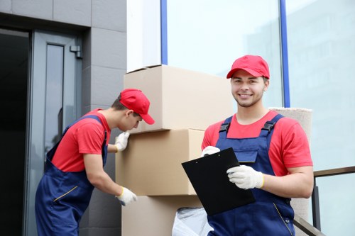 Customer booking Northumberlandheath Storage service terms on a tablet
