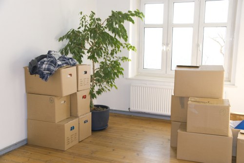 Careful packing and labelling for house removals in Northumberlandheath