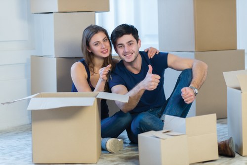 Space-saving office storage layout in Northumberlandheath
